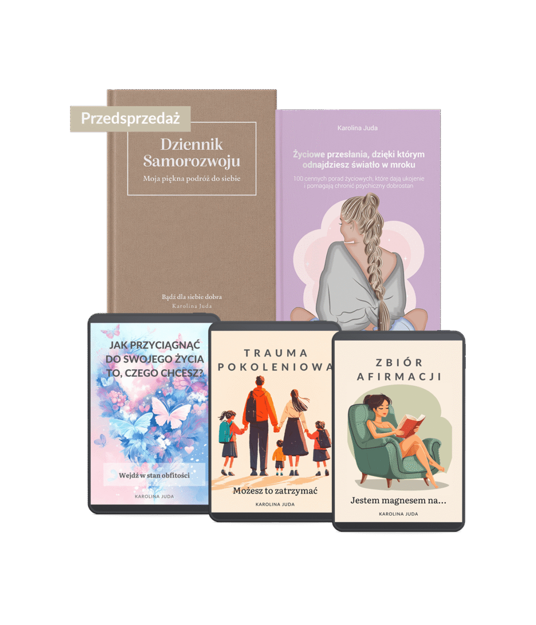 Dziennik Samorozwoju + książka "Życiowe przesłania" z e-bookami