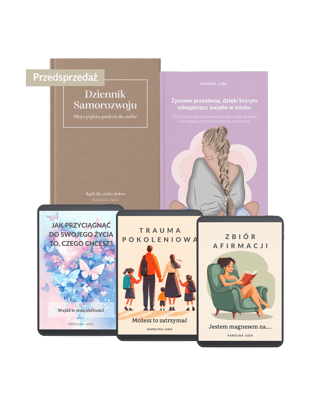 Dziennik Samorozwoju + książka "Życiowe przesłania" z e-bookami